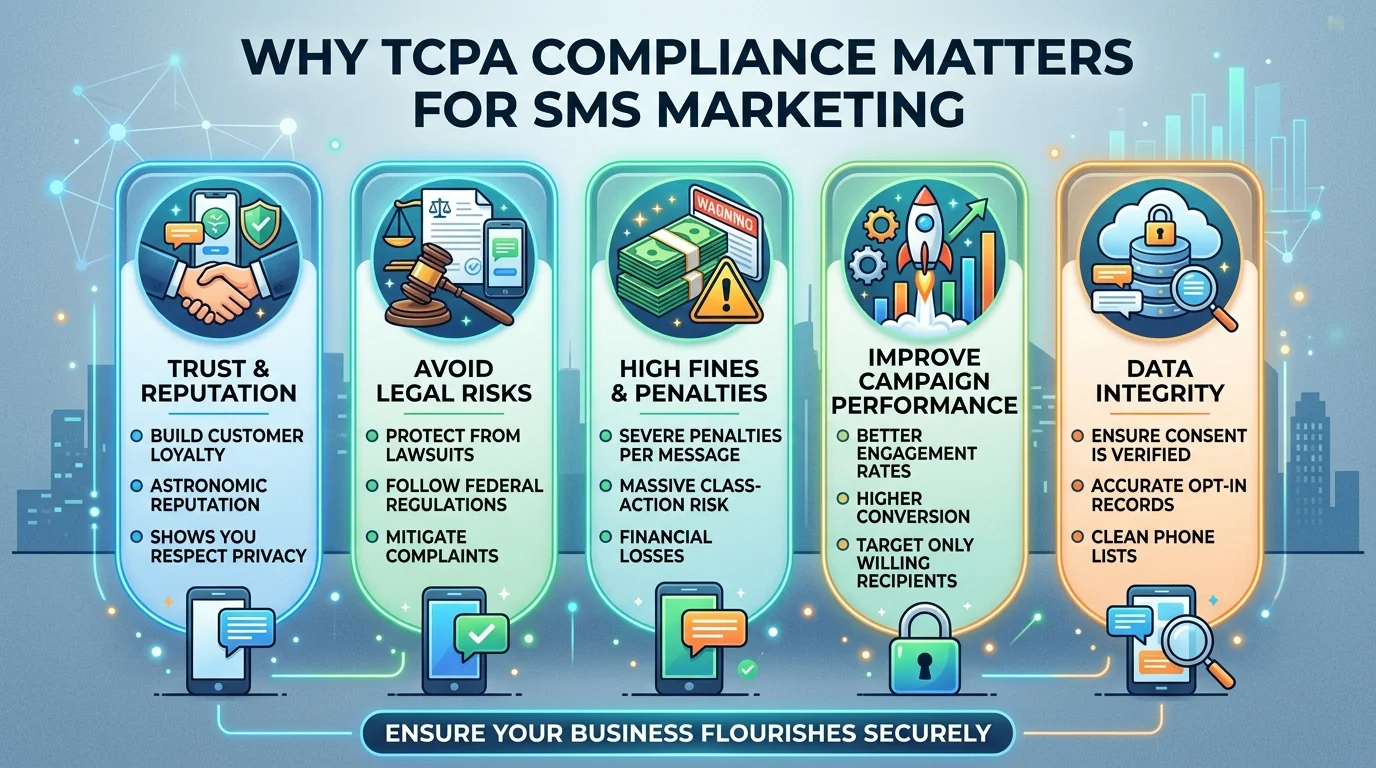 How to Text Leads Without Violating TCPA: An SMS Compliance Guide