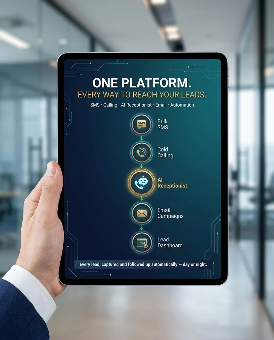 One platform, every way to reach your leads