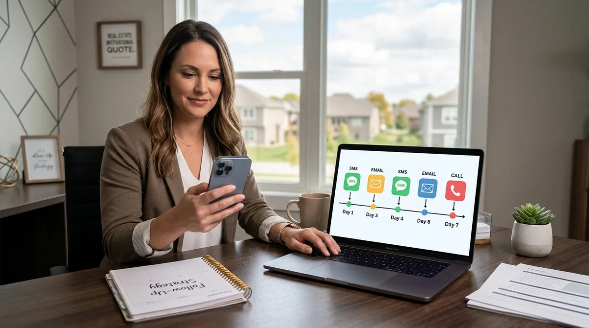 The 7-Day Follow-Up Sequence for Real Estate Leads: SMS, Email, and Calls in the Right Order