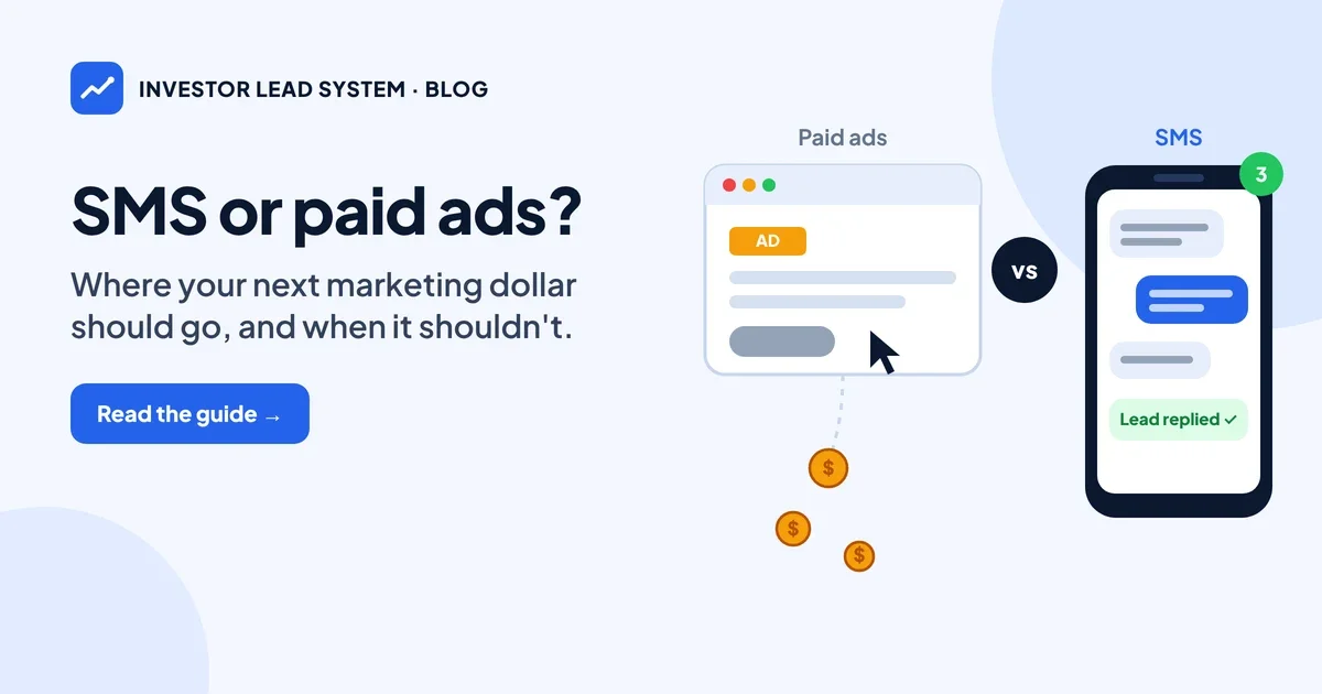 SMS or Paid Ads? Where Your Next Marketing Dollar Should Go